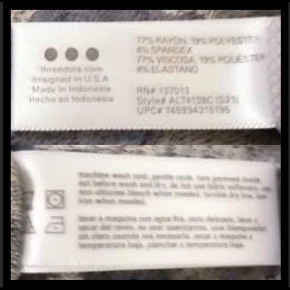 THREE DOTS Cozy Crewneck Tunic 
Camouflage - Picture 10 of 10